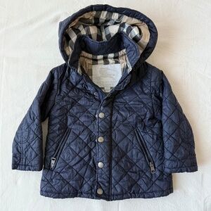 Burberry Quilted Baby Coat 18m soft